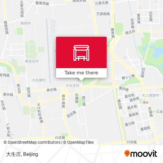 大生庄 map