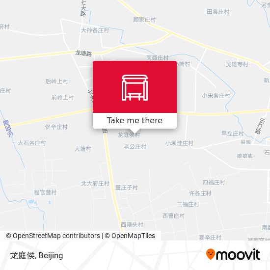 龙庭侯 map