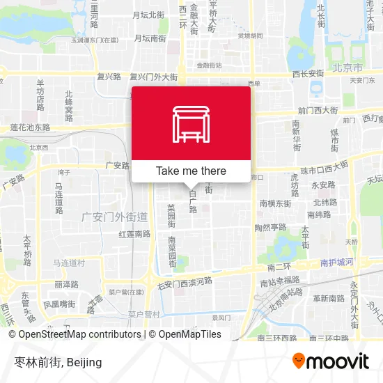 枣林前街 map