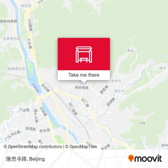 隆恩寺路 map