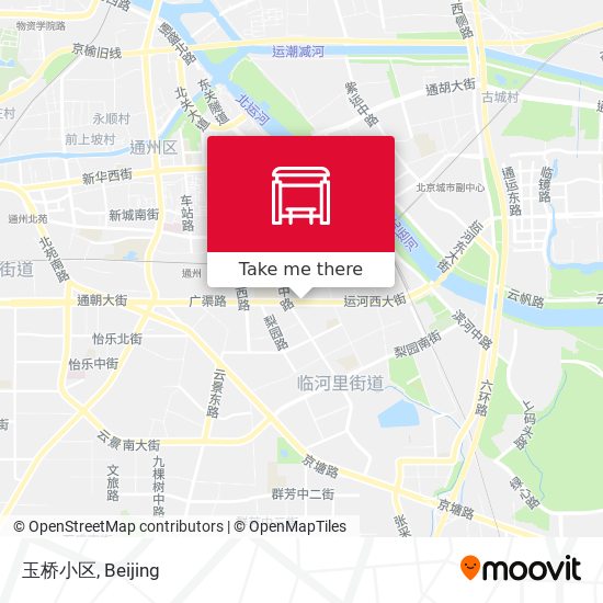 玉桥小区 map