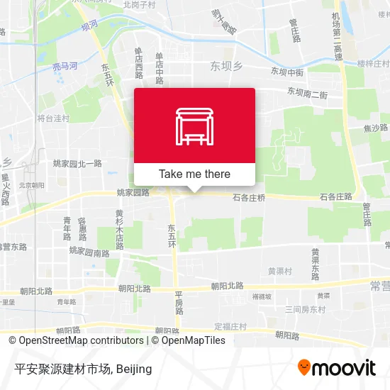 平安聚源建材市场 map