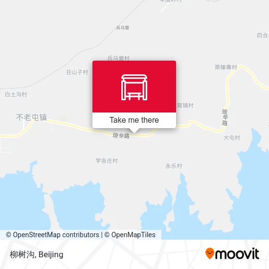 柳树沟 map
