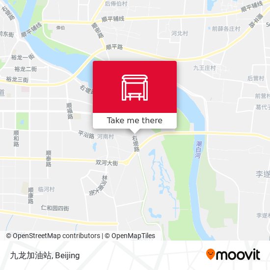 九龙加油站 map