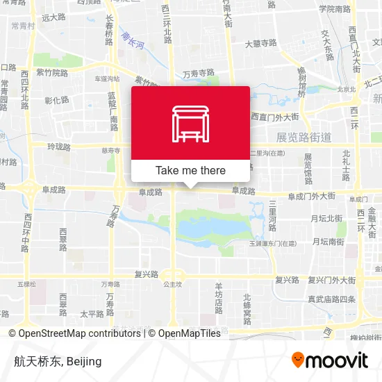 航天桥东 map