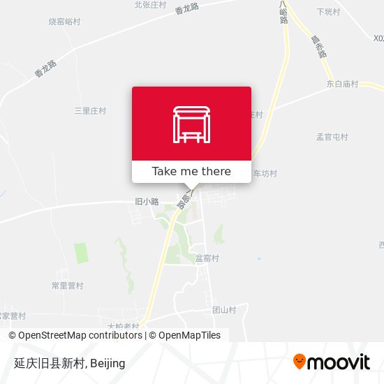 延庆旧县新村 map