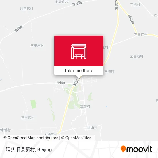延庆旧县新村 map