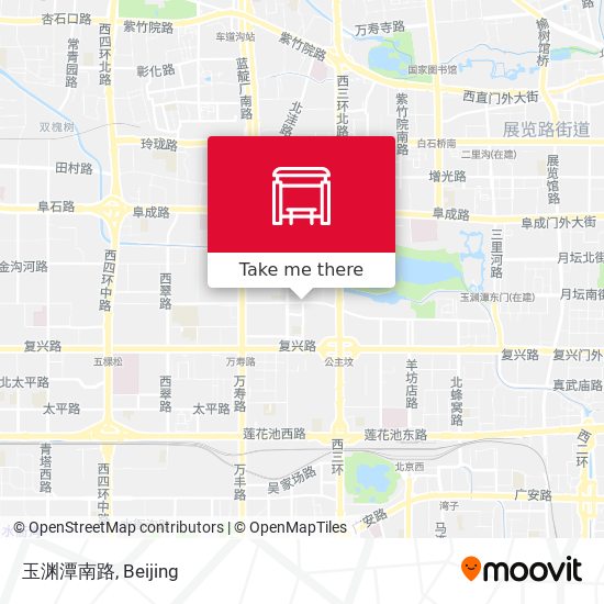 玉渊潭南路 map