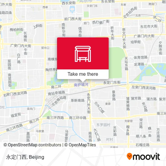 永定门西 map