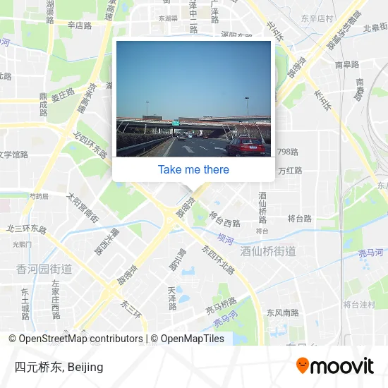 四元桥东 map