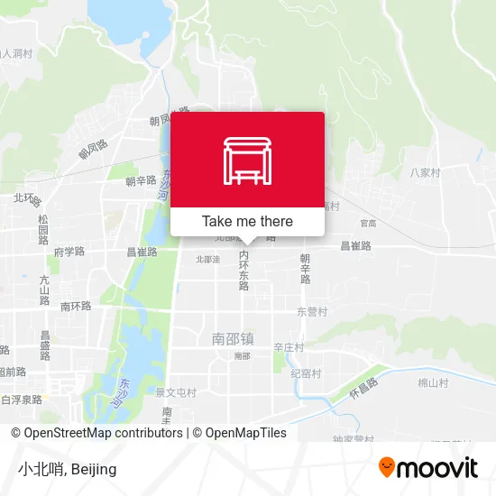 小北哨 map