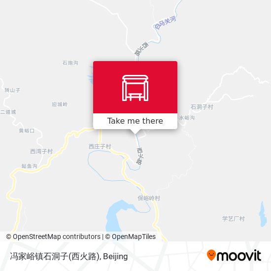 冯家峪镇石洞子(西火路) map
