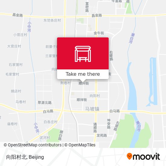 向阳村北 map