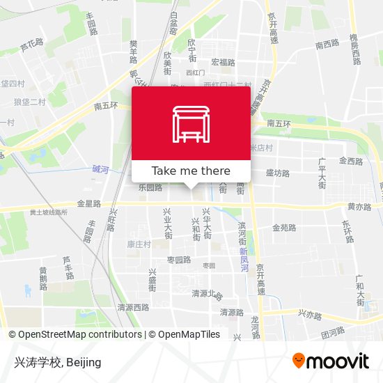 兴涛学校 map