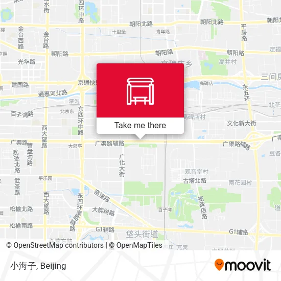 小海子 map