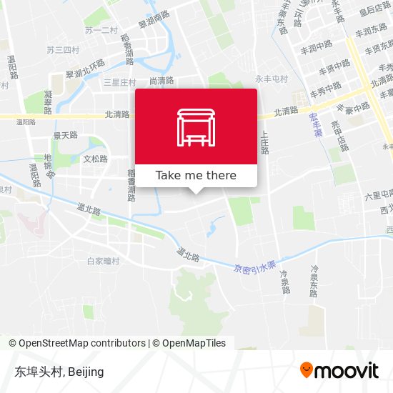 东埠头村 map