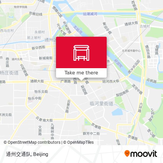 通州交通队 map