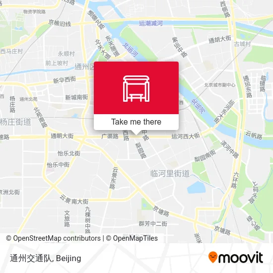通州交通队 map