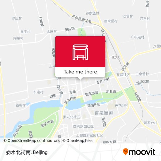 妫水北街南 map