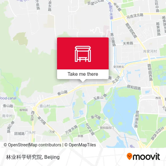 林业科学研究院 map