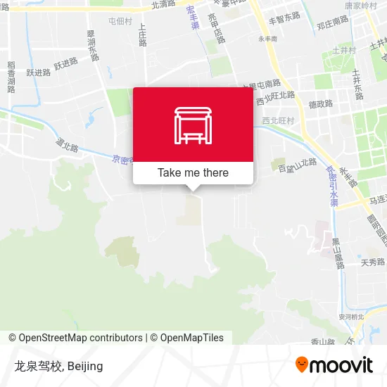 龙泉驾校 map
