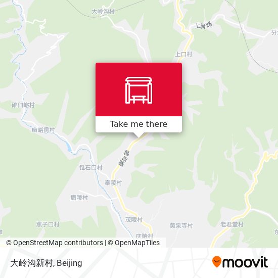 大岭沟新村 map
