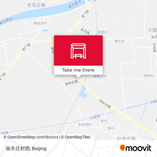南辛庄村西 map