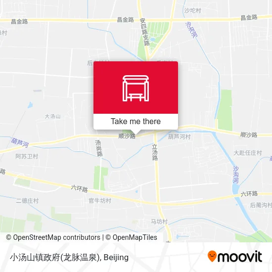 小汤山镇政府(龙脉温泉) map