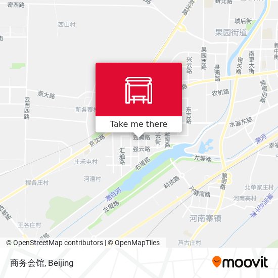 商务会馆 map