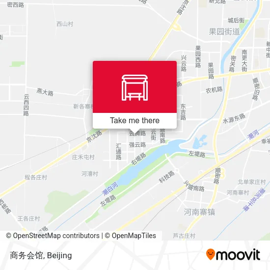 商务会馆 map