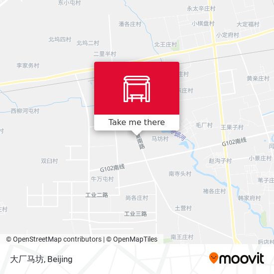 大厂马坊 map