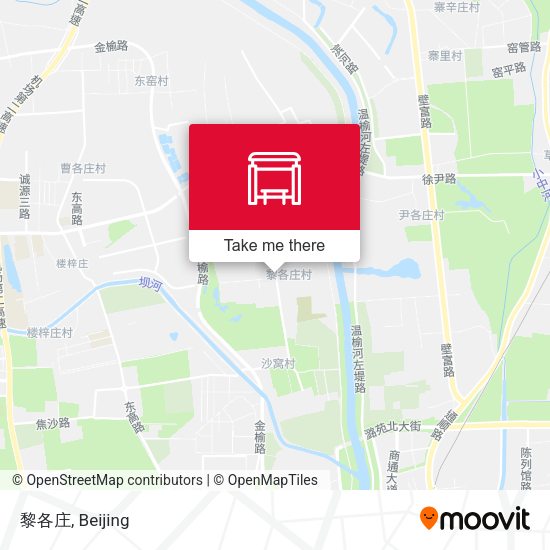 黎各庄 map
