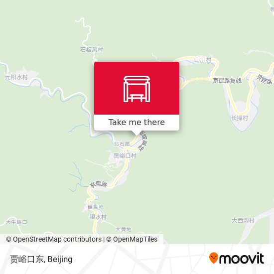 贾峪口东 map