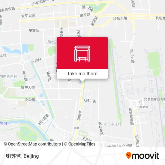 喇苏营 map