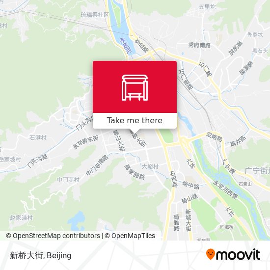 新桥大街 map
