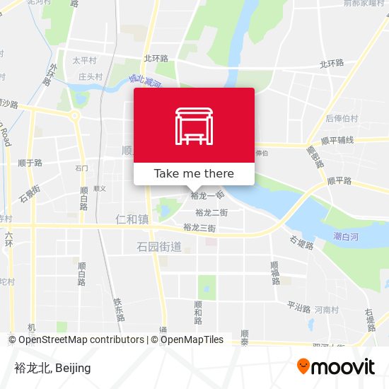 裕龙北 map