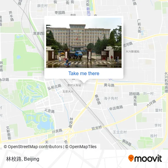 林校路 map