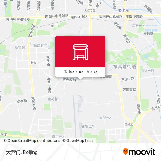 大营门 map
