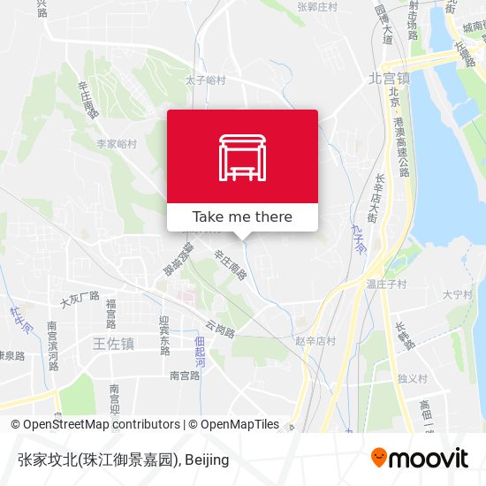 张家坟北(珠江御景嘉园) map
