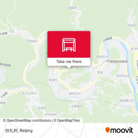 担礼村 map