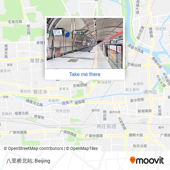 八里桥北站 map