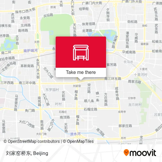 刘家窑桥东 map