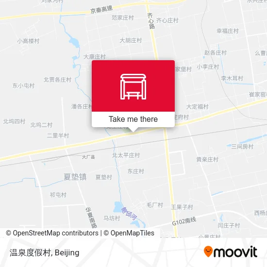 温泉度假村 map