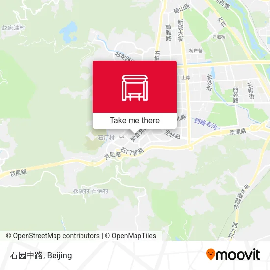 石园中路 map