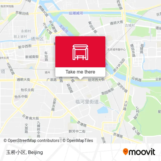 玉桥小区 map