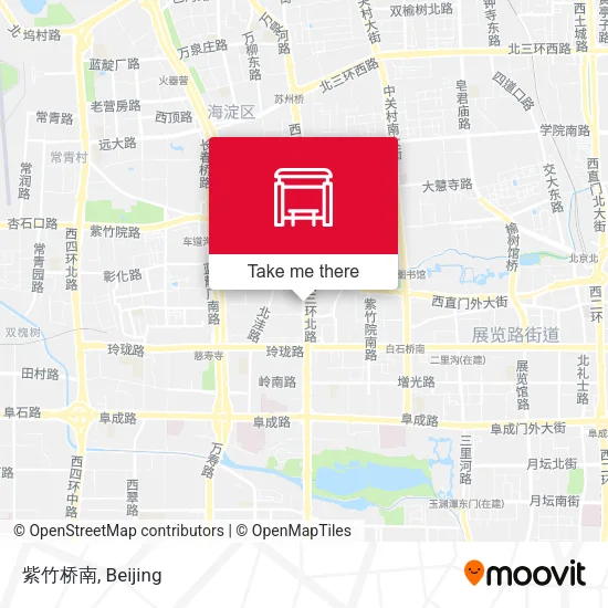 紫竹桥南 map