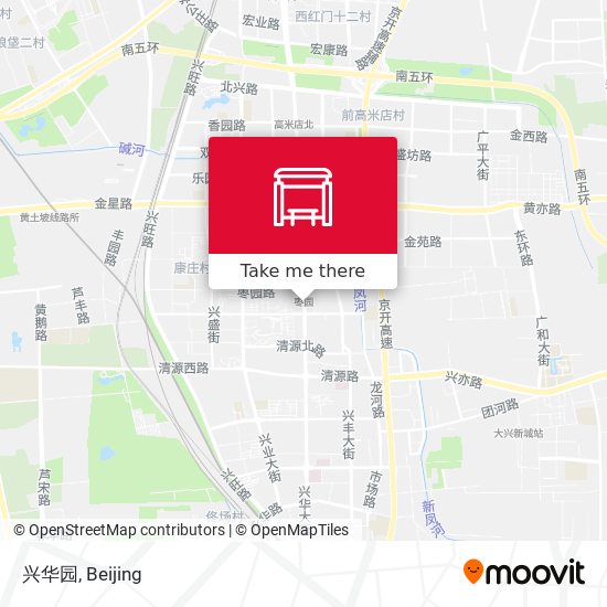 兴华园 map