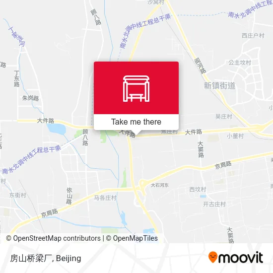房山桥梁厂 map