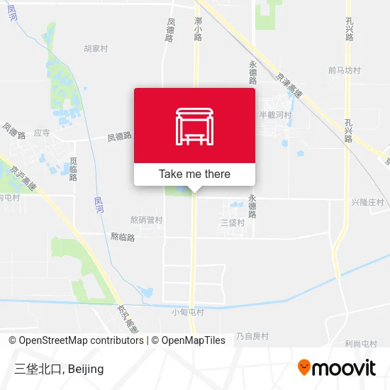 三垡北口 map