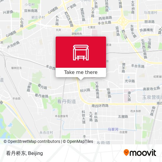 看丹桥东 map